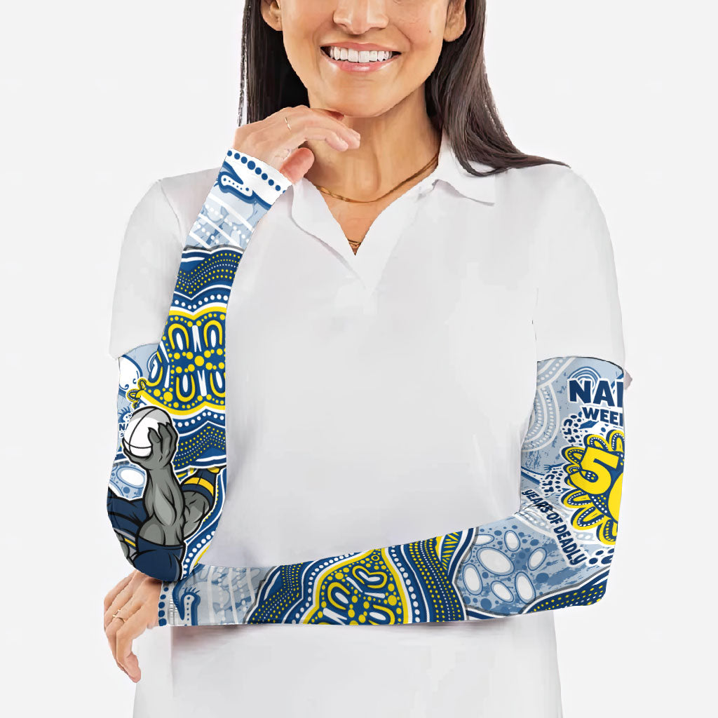 North Queensland Cowboys NAIDOC Week 2026 Arm Sleeves First Nations of Australia Aboriginal Mascot Rugby