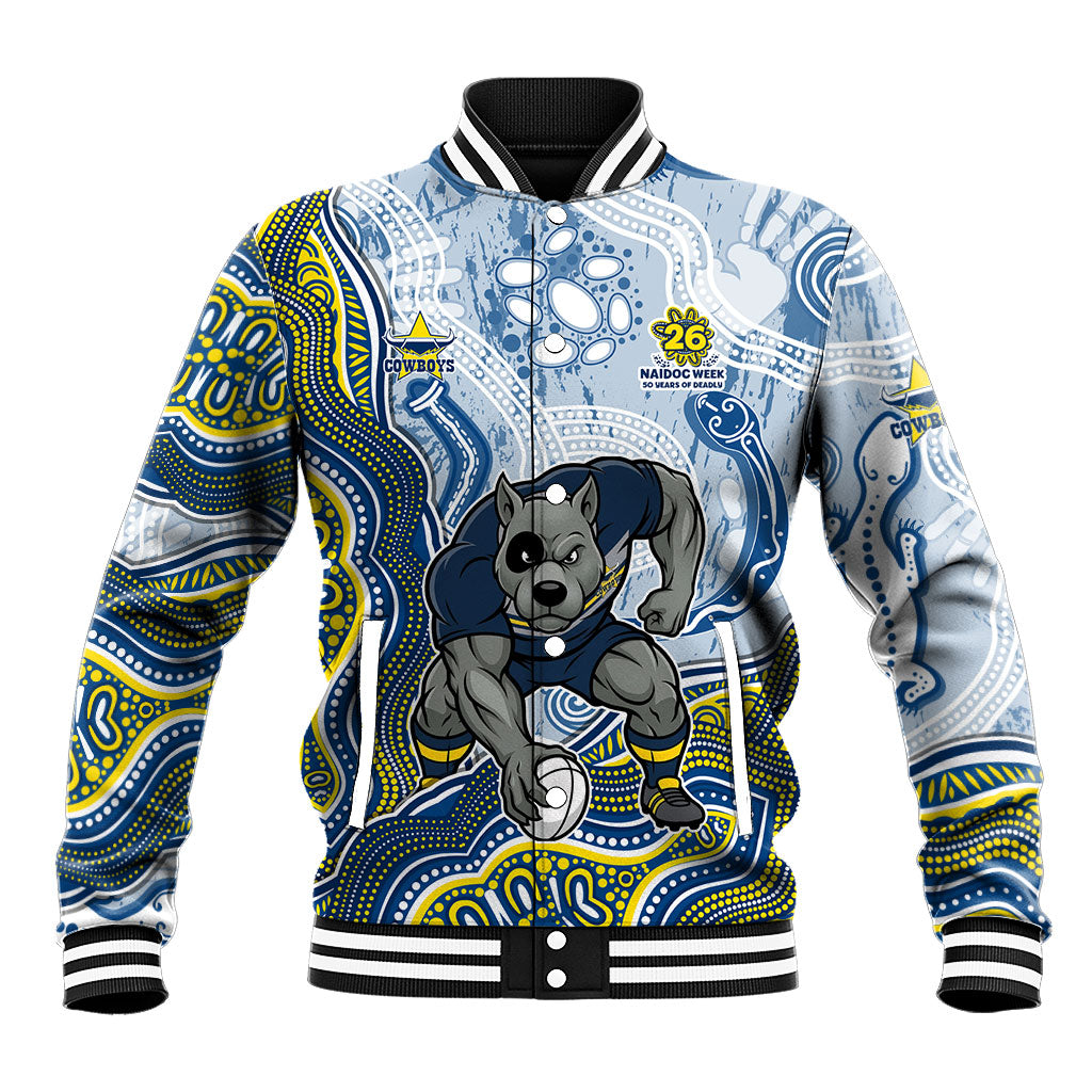 North Queensland Cowboys NAIDOC Week 2026 Baseball Jacket First Nations of Australia Aboriginal Mascot Rugby