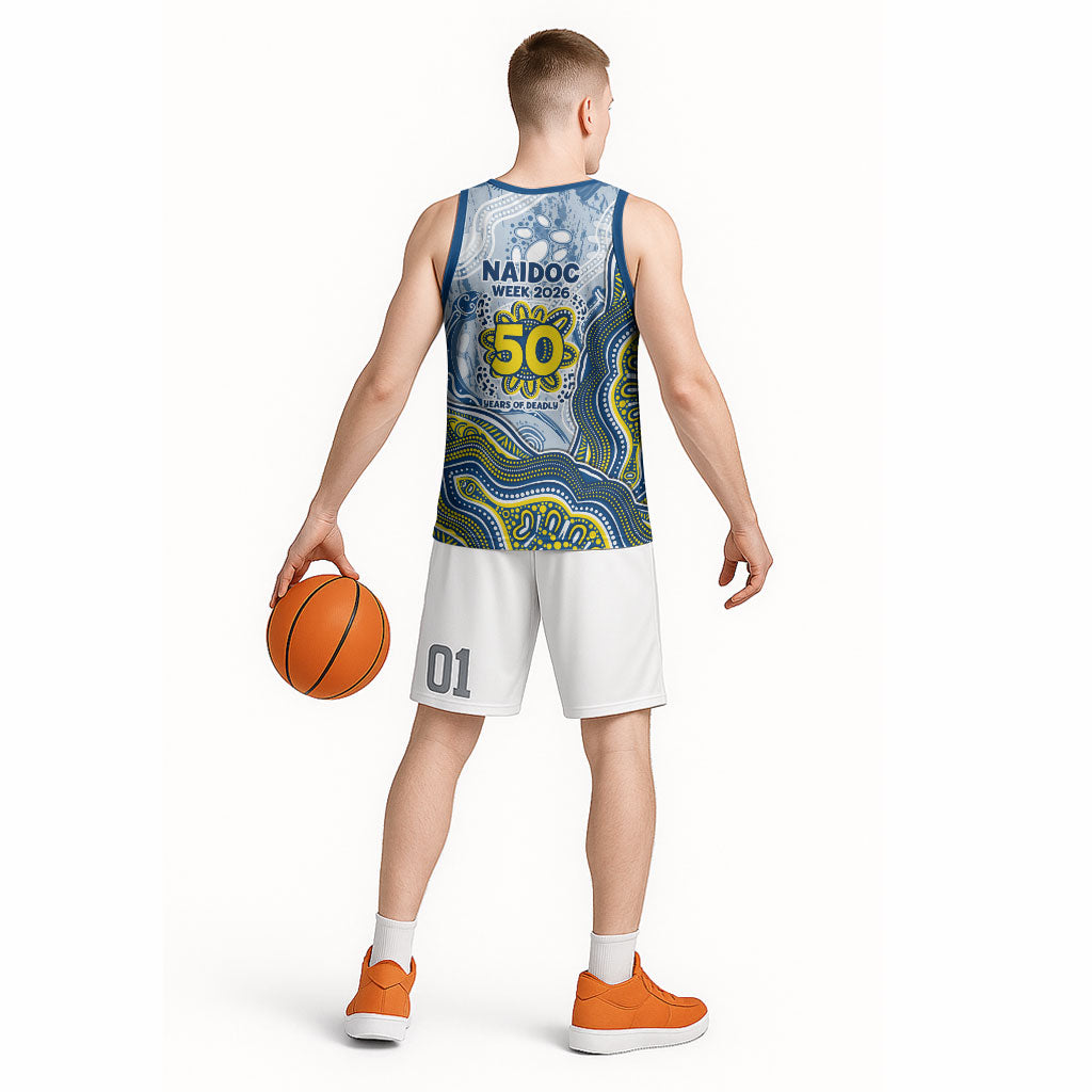 North Queensland Cowboys NAIDOC Week 2026 Basketball Jersey First Nations of Australia Aboriginal Mascot Rugby
