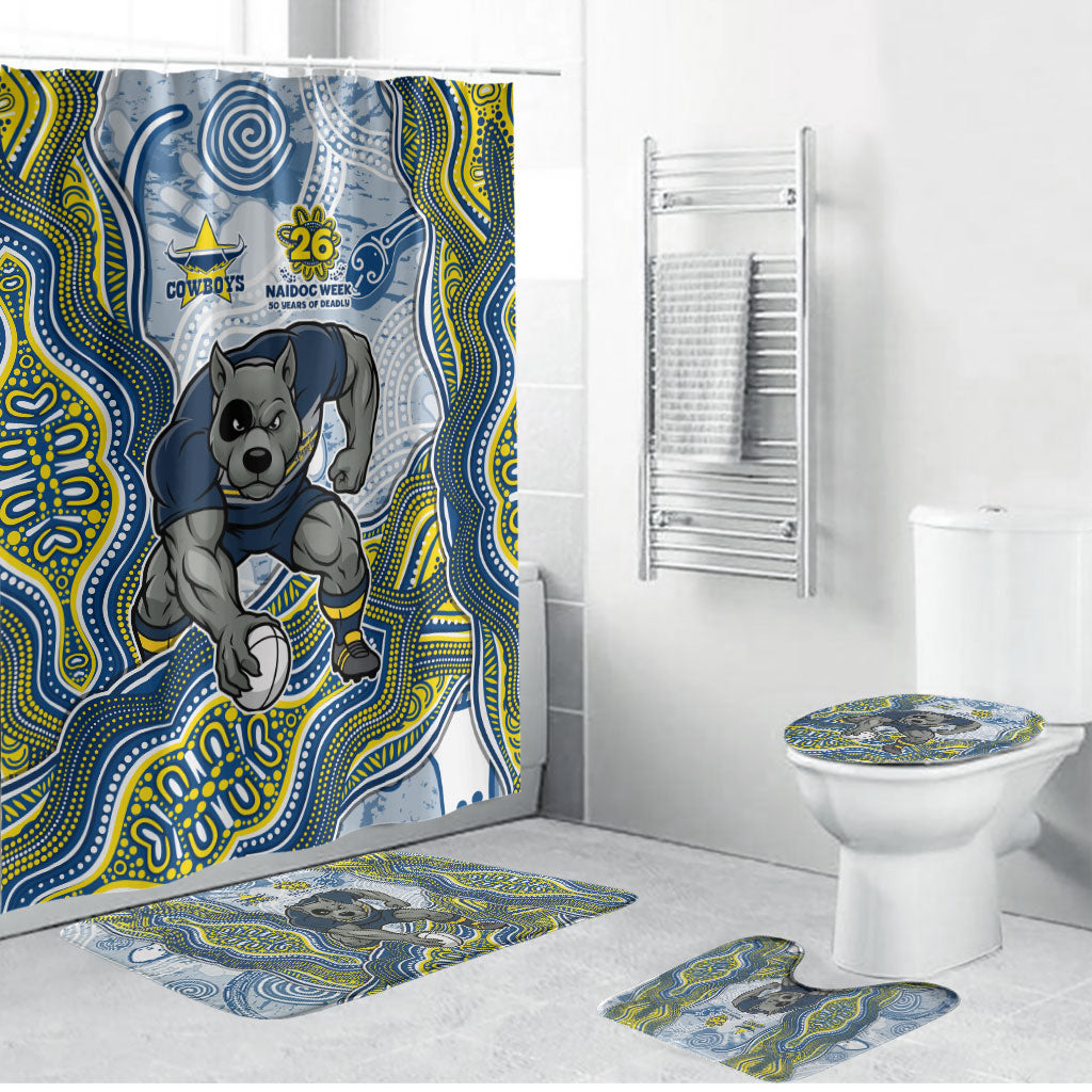 North Queensland Cowboys NAIDOC Week 2026 Bathroom Set First Nations of Australia Aboriginal Mascot Rugby