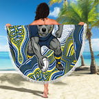 North Queensland Cowboys NAIDOC Week 2026 Beach Blanket First Nations of Australia Aboriginal Mascot Rugby