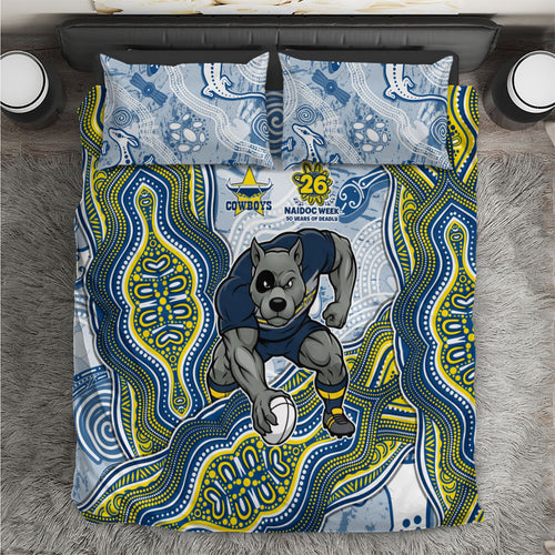 North Queensland Cowboys NAIDOC Week 2026 Bedding Set First Nations of Australia Aboriginal Mascot Rugby