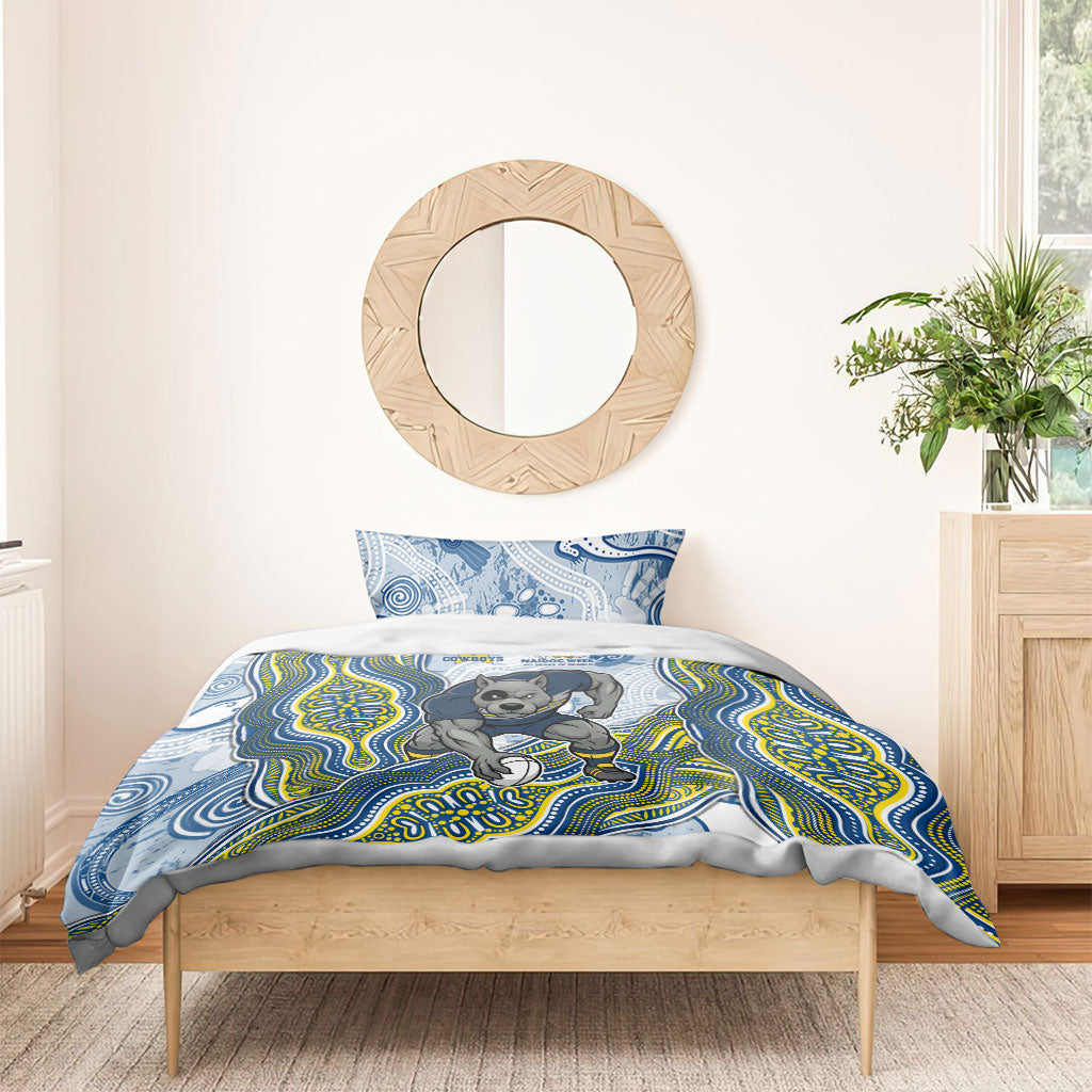 North Queensland Cowboys NAIDOC Week 2026 Bedding Set First Nations of Australia Aboriginal Mascot Rugby