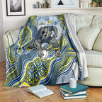 North Queensland Cowboys NAIDOC Week 2026 Blanket First Nations of Australia Aboriginal Mascot Rugby