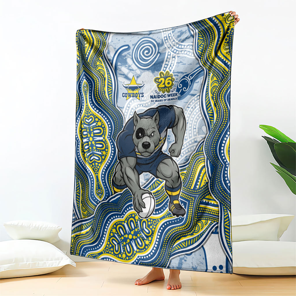 North Queensland Cowboys NAIDOC Week 2026 Blanket First Nations of Australia Aboriginal Mascot Rugby