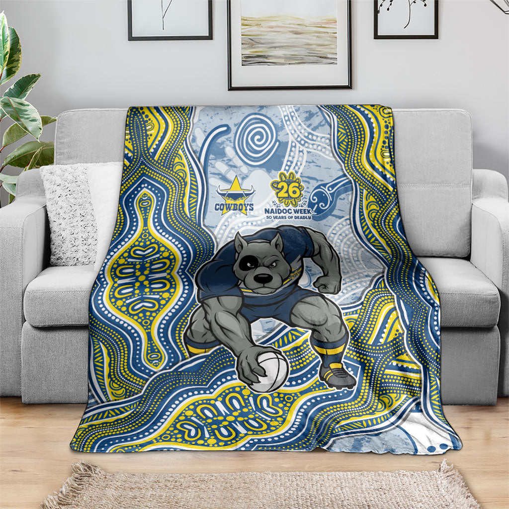 North Queensland Cowboys NAIDOC Week 2026 Blanket First Nations of Australia Aboriginal Mascot Rugby