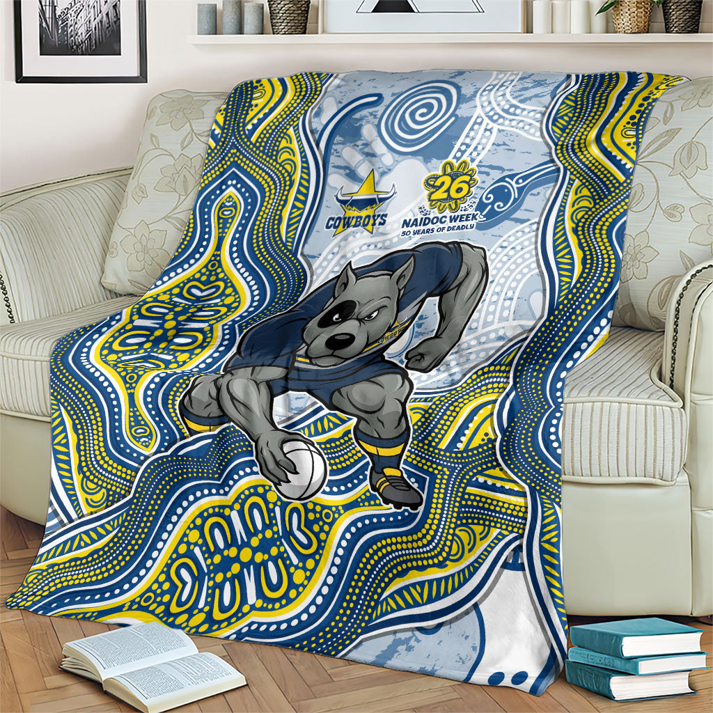 North Queensland Cowboys NAIDOC Week 2026 Blanket First Nations of Australia Aboriginal Mascot Rugby
