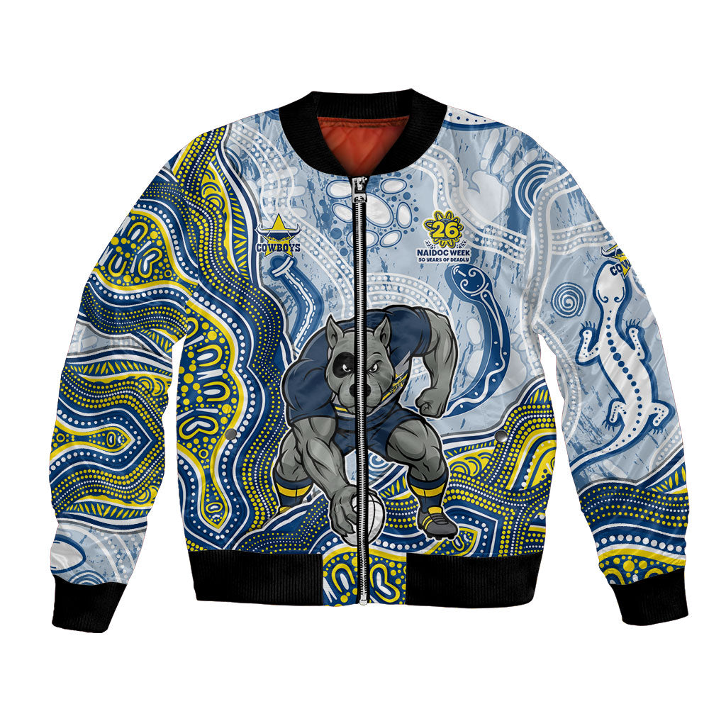 North Queensland Cowboys NAIDOC Week 2026 Bomber Jacket First Nations of Australia Aboriginal Mascot Rugby