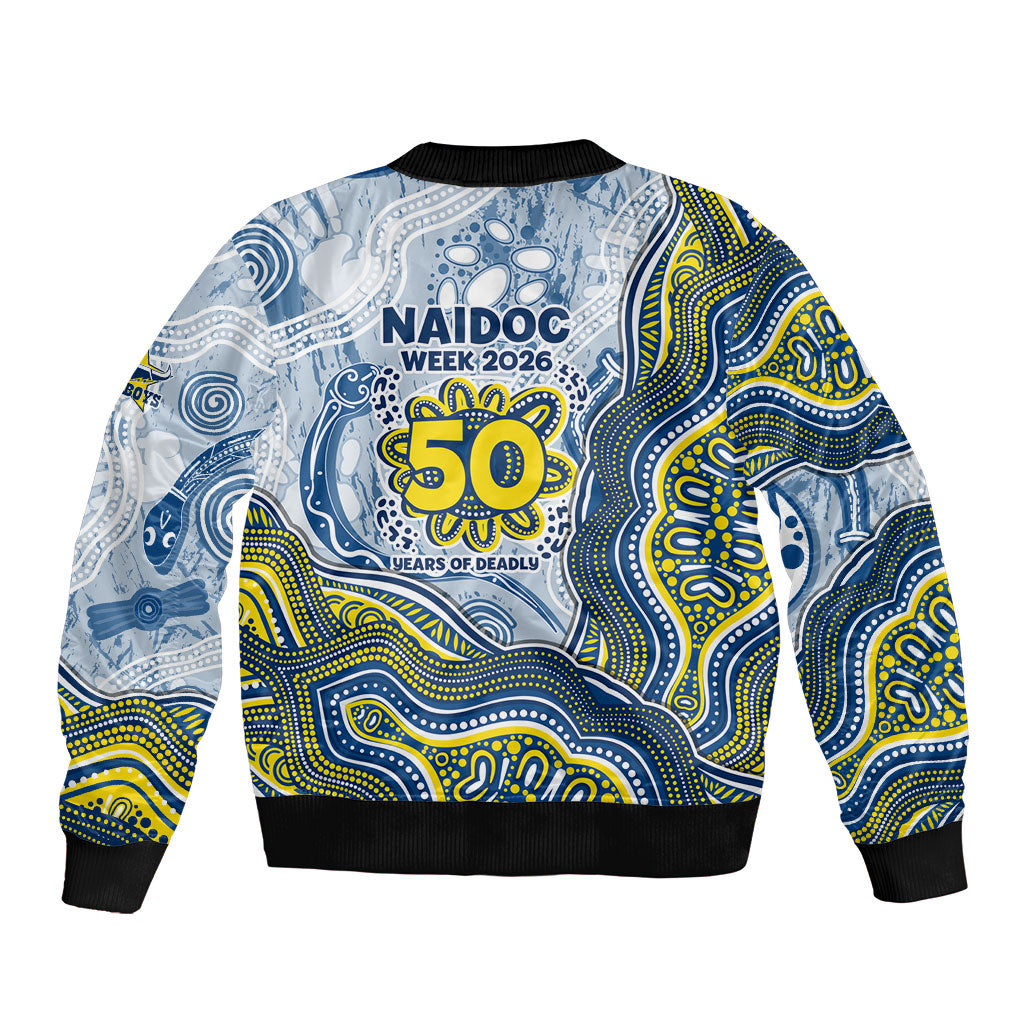 North Queensland Cowboys NAIDOC Week 2026 Bomber Jacket First Nations of Australia Aboriginal Mascot Rugby