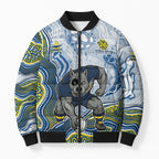 North Queensland Cowboys NAIDOC Week 2026 Bomber Puffer Jacket First Nations of Australia Aboriginal Mascot Rugby