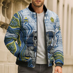 North Queensland Cowboys NAIDOC Week 2026 Bomber Puffer Jacket First Nations of Australia Aboriginal Mascot Rugby