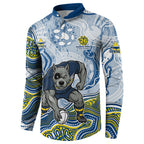 North Queensland Cowboys NAIDOC Week 2026 Button Sweatshirt First Nations of Australia Aboriginal Mascot Rugby