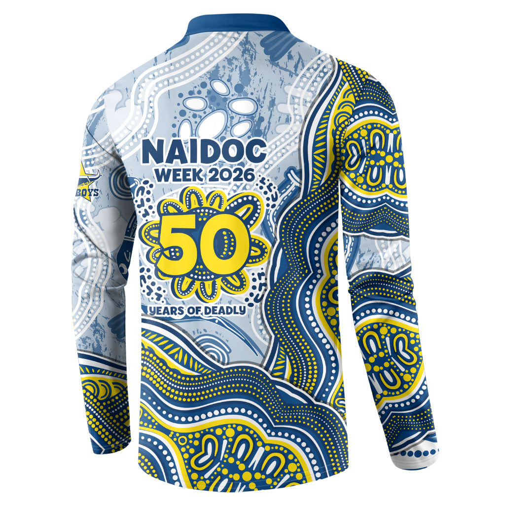 North Queensland Cowboys NAIDOC Week 2026 Button Sweatshirt First Nations of Australia Aboriginal Mascot Rugby