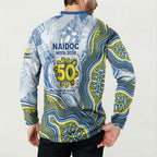 North Queensland Cowboys NAIDOC Week 2026 Button Sweatshirt First Nations of Australia Aboriginal Mascot Rugby