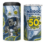 North Queensland Cowboys NAIDOC Week 2026 4 in 1 Can Cooler Tumbler First Nations of Australia Aboriginal Mascot Rugby