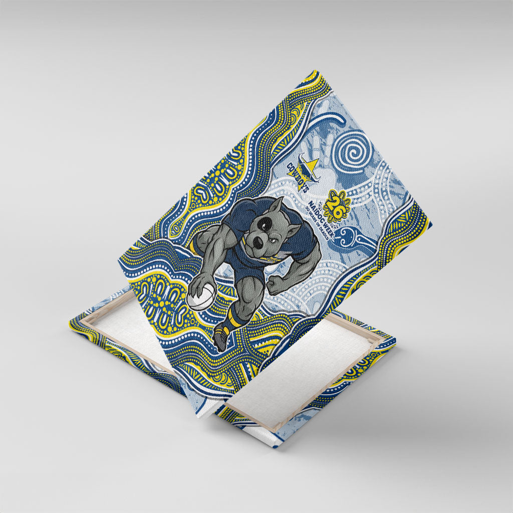 North Queensland Cowboys NAIDOC Week 2026 Canvas Wall Art First Nations of Australia Aboriginal Mascot Rugby