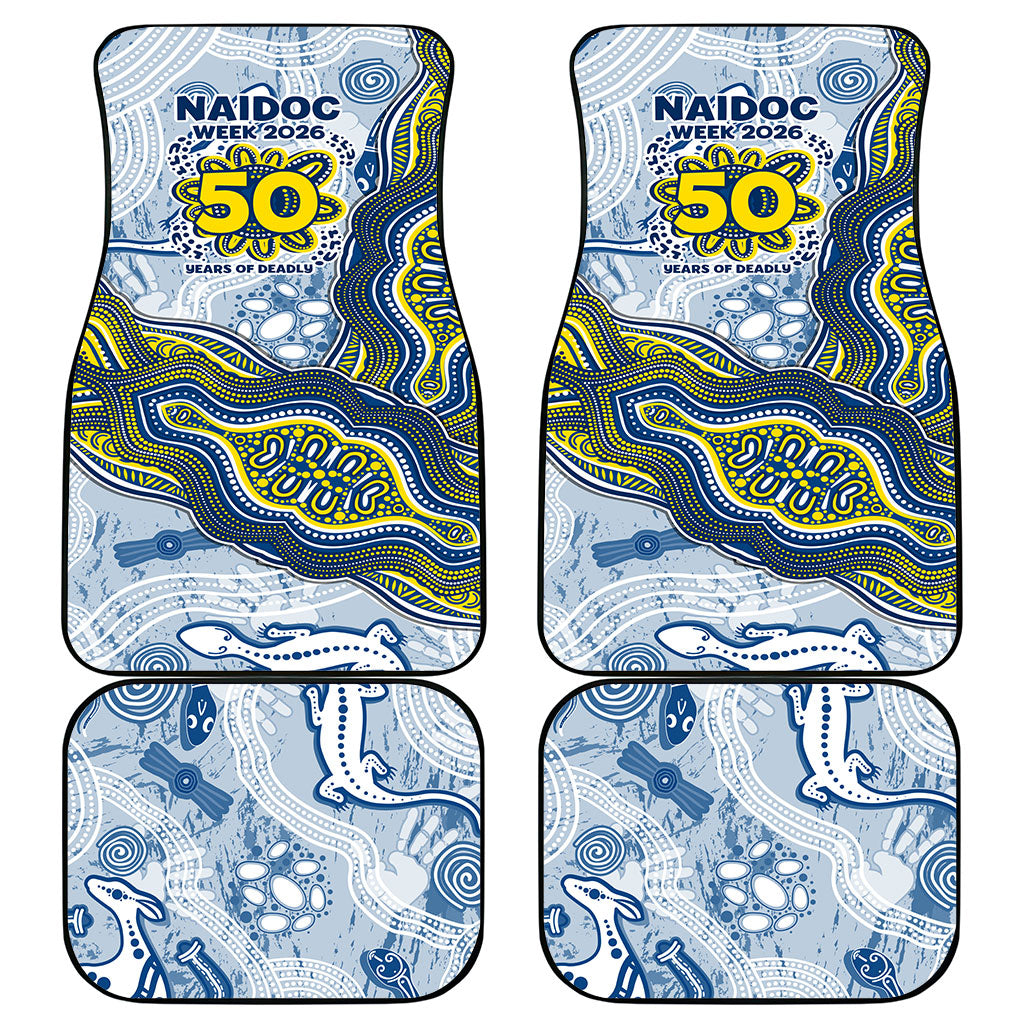 North Queensland Cowboys NAIDOC Week 2026 Car Mats First Nations of Australia Aboriginal Mascot Rugby
