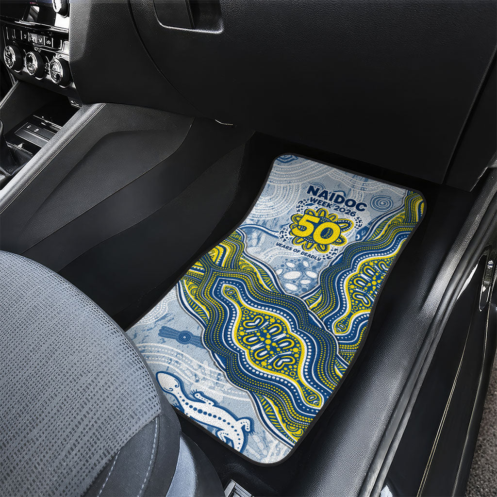 North Queensland Cowboys NAIDOC Week 2026 Car Mats First Nations of Australia Aboriginal Mascot Rugby