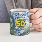 North Queensland Cowboys NAIDOC Week 2026 Ceramic Mug First Nations of Australia Aboriginal Mascot Rugby