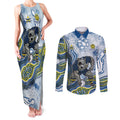 North Queensland Cowboys NAIDOC Week 2026 Couples Matching Tank Maxi Dress and Long Sleeve Button Shirt First Nations of Australia Aboriginal Mascot Rugby