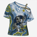 North Queensland Cowboys NAIDOC Week 2026 Cross Shoulder Shirt First Nations of Australia Aboriginal Mascot Rugby