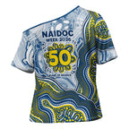 North Queensland Cowboys NAIDOC Week 2026 Cross Shoulder Shirt First Nations of Australia Aboriginal Mascot Rugby