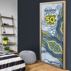 North Queensland Cowboys NAIDOC Week 2026 Door Cover First Nations of Australia Aboriginal Mascot Rugby