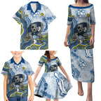 North Queensland Cowboys NAIDOC Week 2026 Family Matching Puletasi and Hawaiian Shirt First Nations of Australia Aboriginal Mascot Rugby