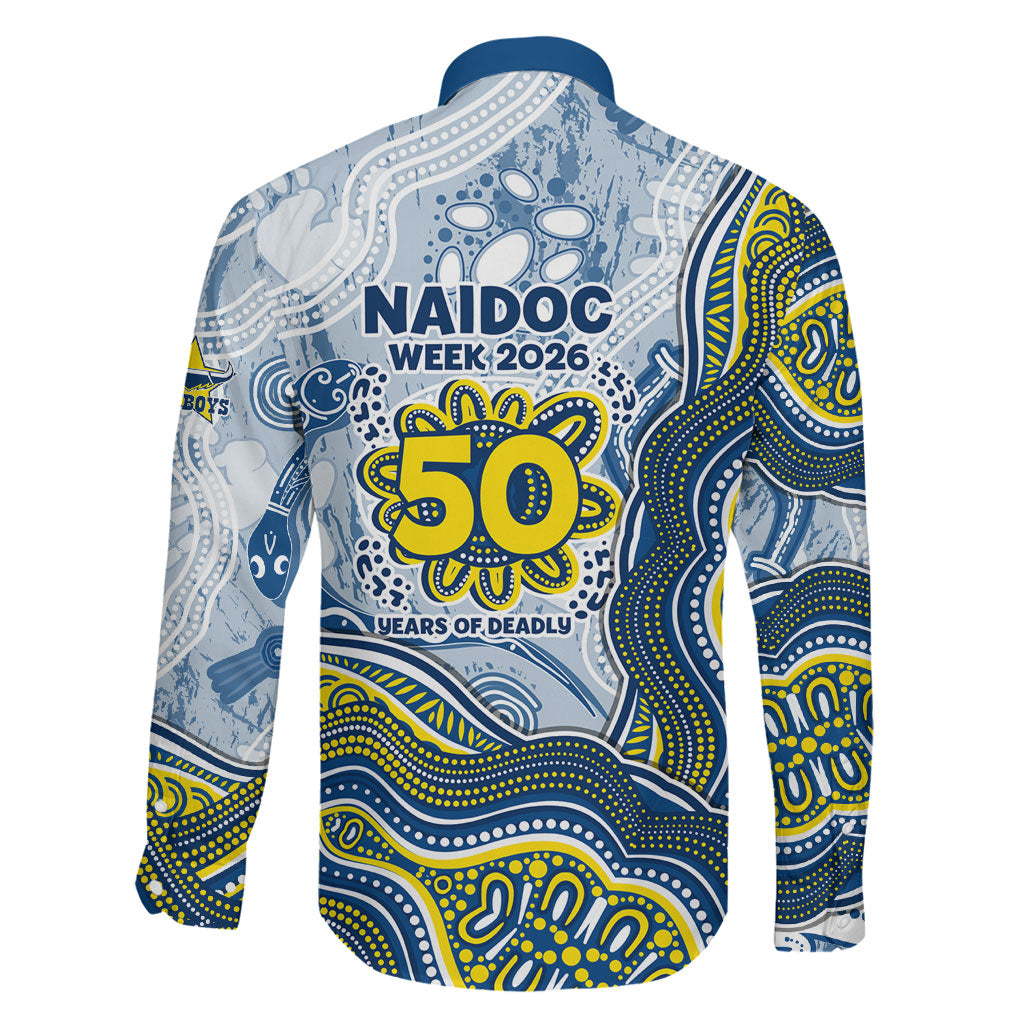 North Queensland Cowboys NAIDOC Week 2026 Family Matching Short Sleeve Bodycon Dress and Hawaiian Shirt First Nations of Australia Aboriginal Mascot Rugby