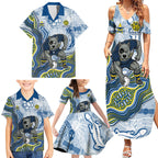 North Queensland Cowboys NAIDOC Week 2026 Family Matching Summer Maxi Dress and Hawaiian Shirt First Nations of Australia Aboriginal Mascot Rugby