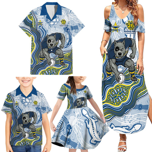 North Queensland Cowboys NAIDOC Week 2026 Family Matching Summer Maxi Dress and Hawaiian Shirt First Nations of Australia Aboriginal Mascot Rugby