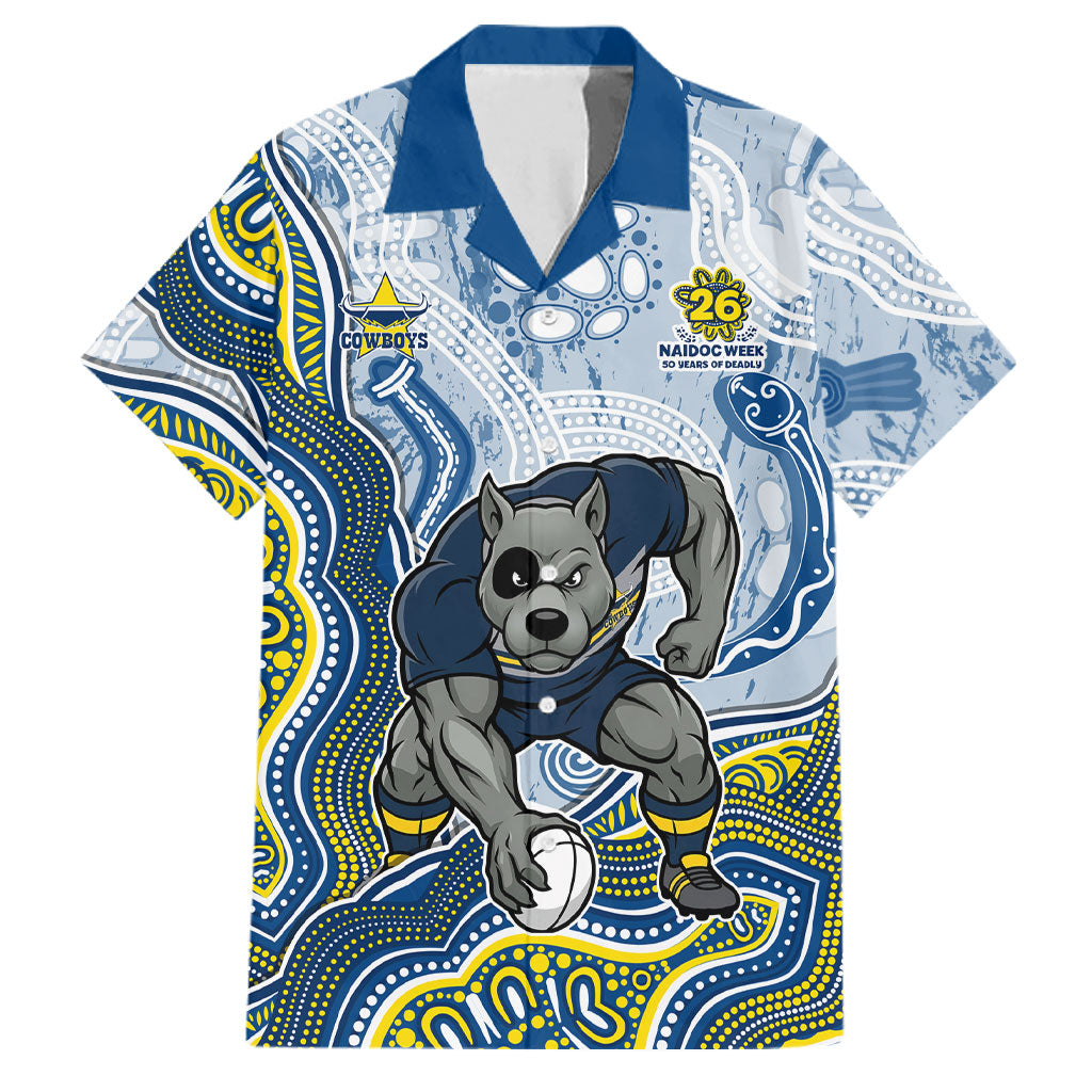 North Queensland Cowboys NAIDOC Week 2026 Family Matching Summer Maxi Dress and Hawaiian Shirt First Nations of Australia Aboriginal Mascot Rugby
