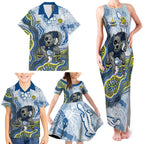 North Queensland Cowboys NAIDOC Week 2026 Family Matching Tank Maxi Dress and Hawaiian Shirt First Nations of Australia Aboriginal Mascot Rugby