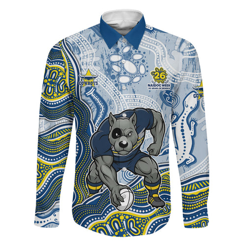 North Queensland Cowboys NAIDOC Week 2026 Family Matching Tank Maxi Dress and Hawaiian Shirt First Nations of Australia Aboriginal Mascot Rugby