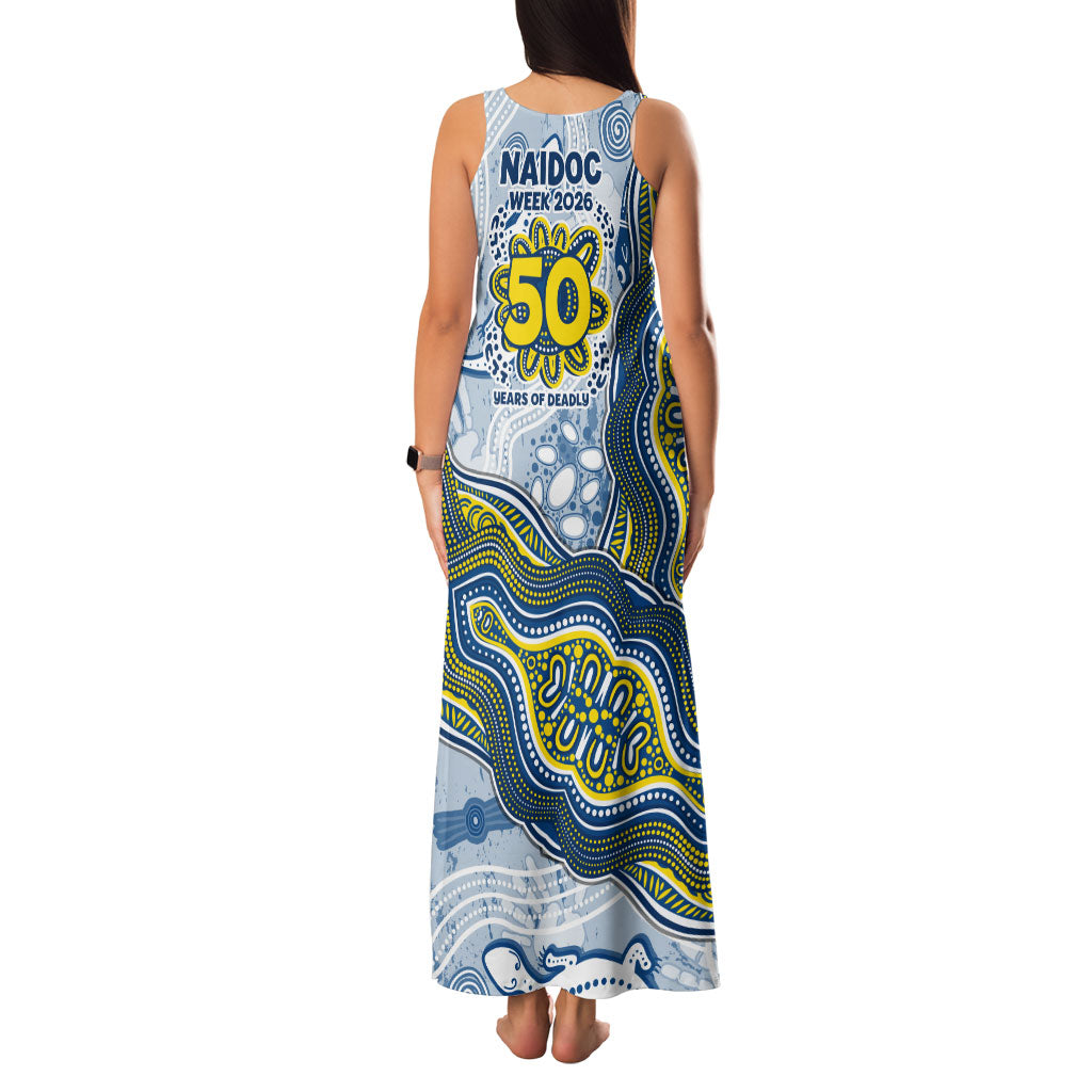 North Queensland Cowboys NAIDOC Week 2026 Family Matching Tank Maxi Dress and Hawaiian Shirt First Nations of Australia Aboriginal Mascot Rugby