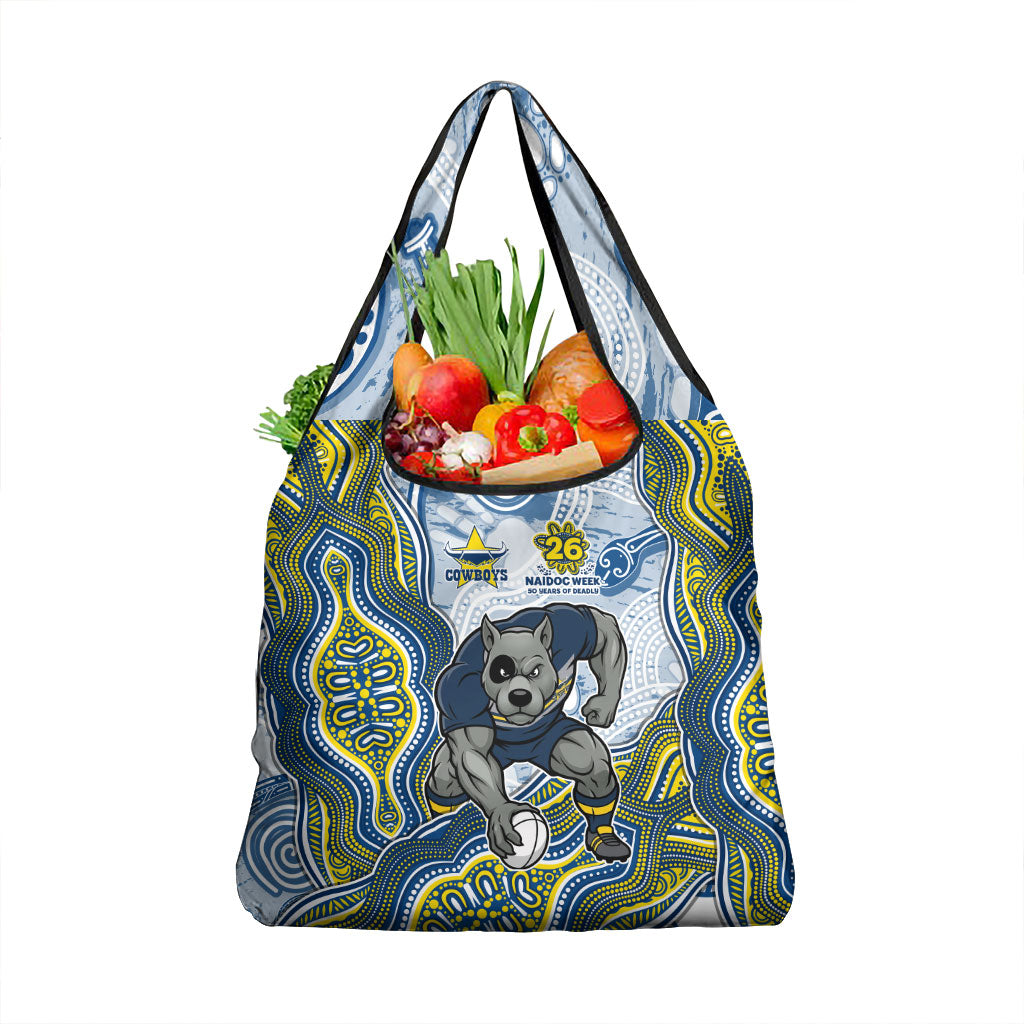 North Queensland Cowboys NAIDOC Week 2026 Grocery Bag First Nations of Australia Aboriginal Mascot Rugby