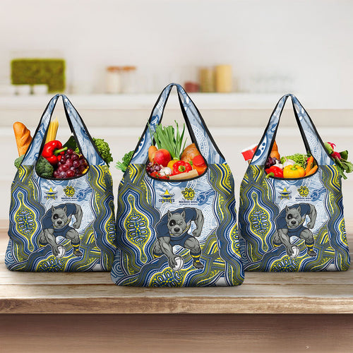 North Queensland Cowboys NAIDOC Week 2026 Grocery Bag First Nations of Australia Aboriginal Mascot Rugby