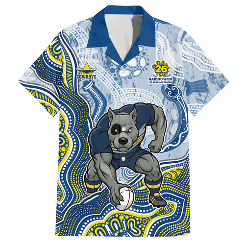 North Queensland Cowboys NAIDOC Week 2026 Hawaiian Shirt First Nations of Australia Aboriginal Mascot Rugby