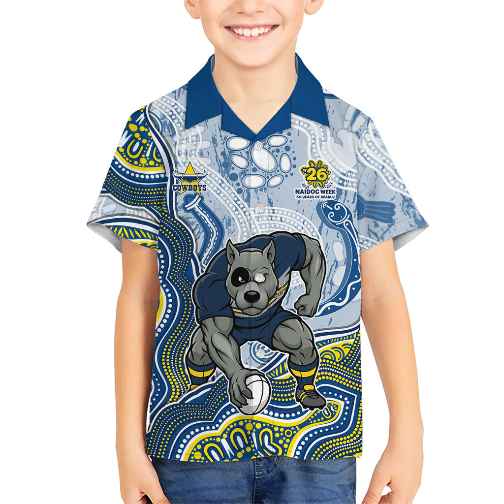 North Queensland Cowboys NAIDOC Week 2026 Hawaiian Shirt First Nations of Australia Aboriginal Mascot Rugby