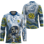 North Queensland Cowboys NAIDOC Week 2026 Hockey Jersey First Nations of Australia Aboriginal Mascot Rugby