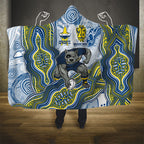 North Queensland Cowboys NAIDOC Week 2026 Hooded Blanket First Nations of Australia Aboriginal Mascot Rugby