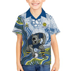 North Queensland Cowboys NAIDOC Week 2026 Kid Hawaiian Shirt First Nations of Australia Aboriginal Mascot Rugby