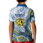 North Queensland Cowboys NAIDOC Week 2026 Kid Polo Shirt First Nations of Australia Aboriginal Mascot Rugby