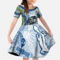 North Queensland Cowboys NAIDOC Week 2026 Kid Short Sleeve Dress First Nations of Australia Aboriginal Mascot Rugby