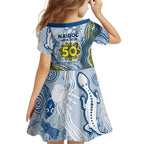 North Queensland Cowboys NAIDOC Week 2026 Kid Short Sleeve Dress First Nations of Australia Aboriginal Mascot Rugby