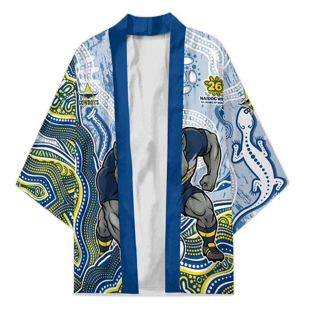 North Queensland Cowboys NAIDOC Week 2026 Kimono First Nations of Australia Aboriginal Mascot Rugby