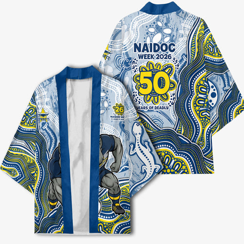 North Queensland Cowboys NAIDOC Week 2026 Kimono First Nations of Australia Aboriginal Mascot Rugby