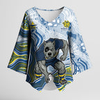 North Queensland Cowboys NAIDOC Week 2026 Kimono Sleeve Blouse First Nations of Australia Aboriginal Mascot Rugby
