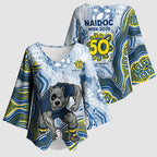 North Queensland Cowboys NAIDOC Week 2026 Kimono Sleeve Blouse First Nations of Australia Aboriginal Mascot Rugby
