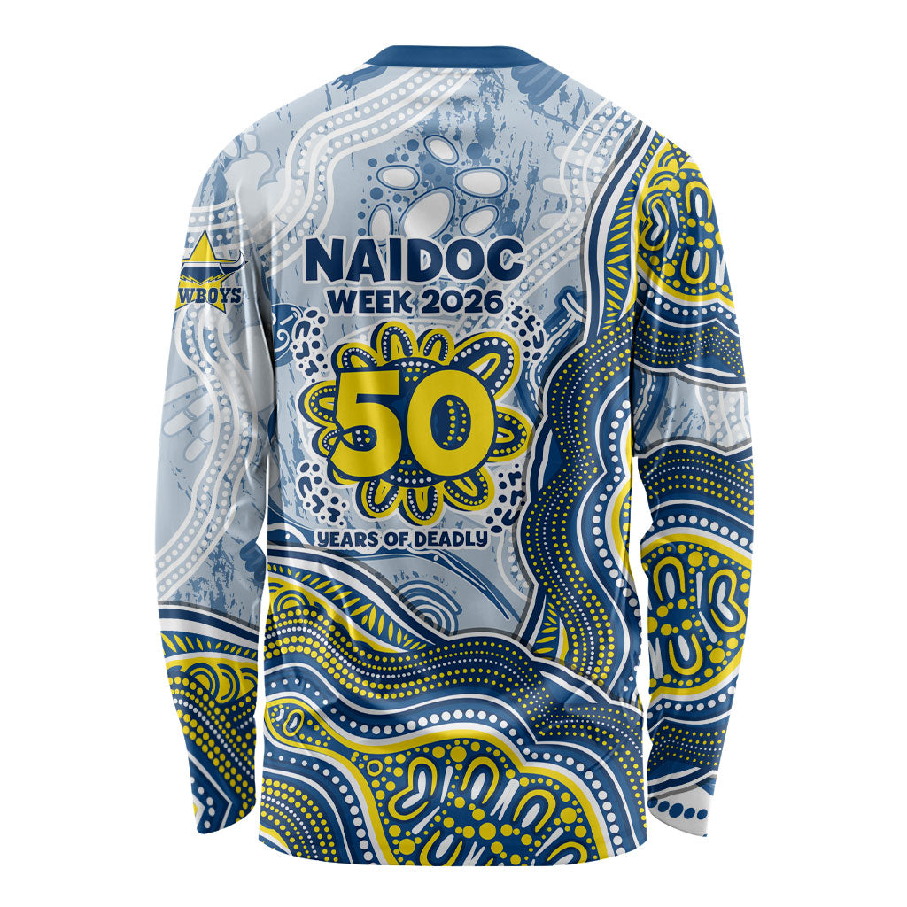 North Queensland Cowboys NAIDOC Week 2026 Long Sleeve Shirt First Nations of Australia Aboriginal Mascot Rugby